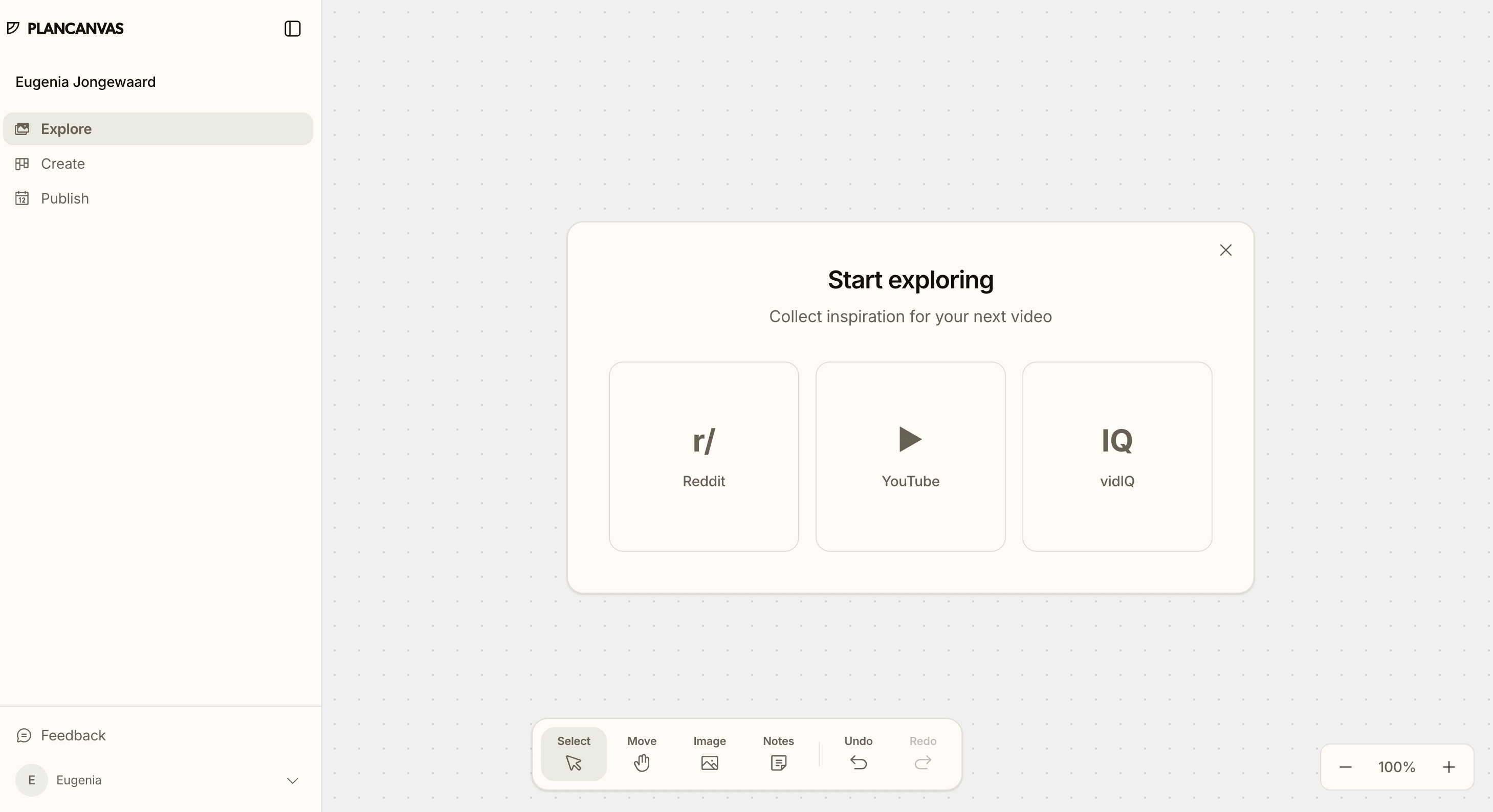 Explore board collecting inspiration and references